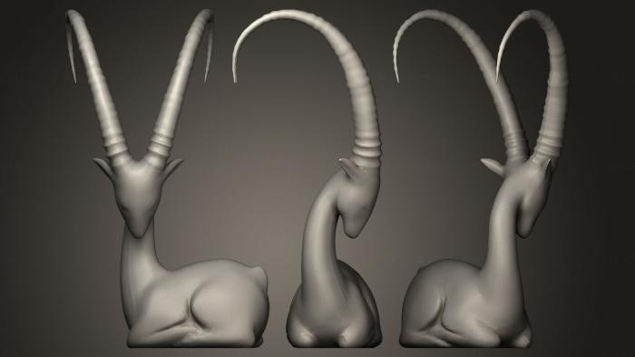 Animal figurines (STKJ_0013) 3D model for CNC machine
